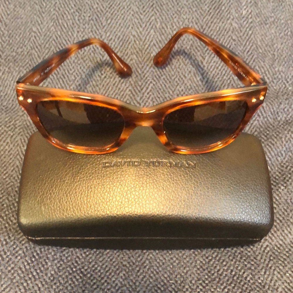 David Yurman Tortoise Shell Sunglasses